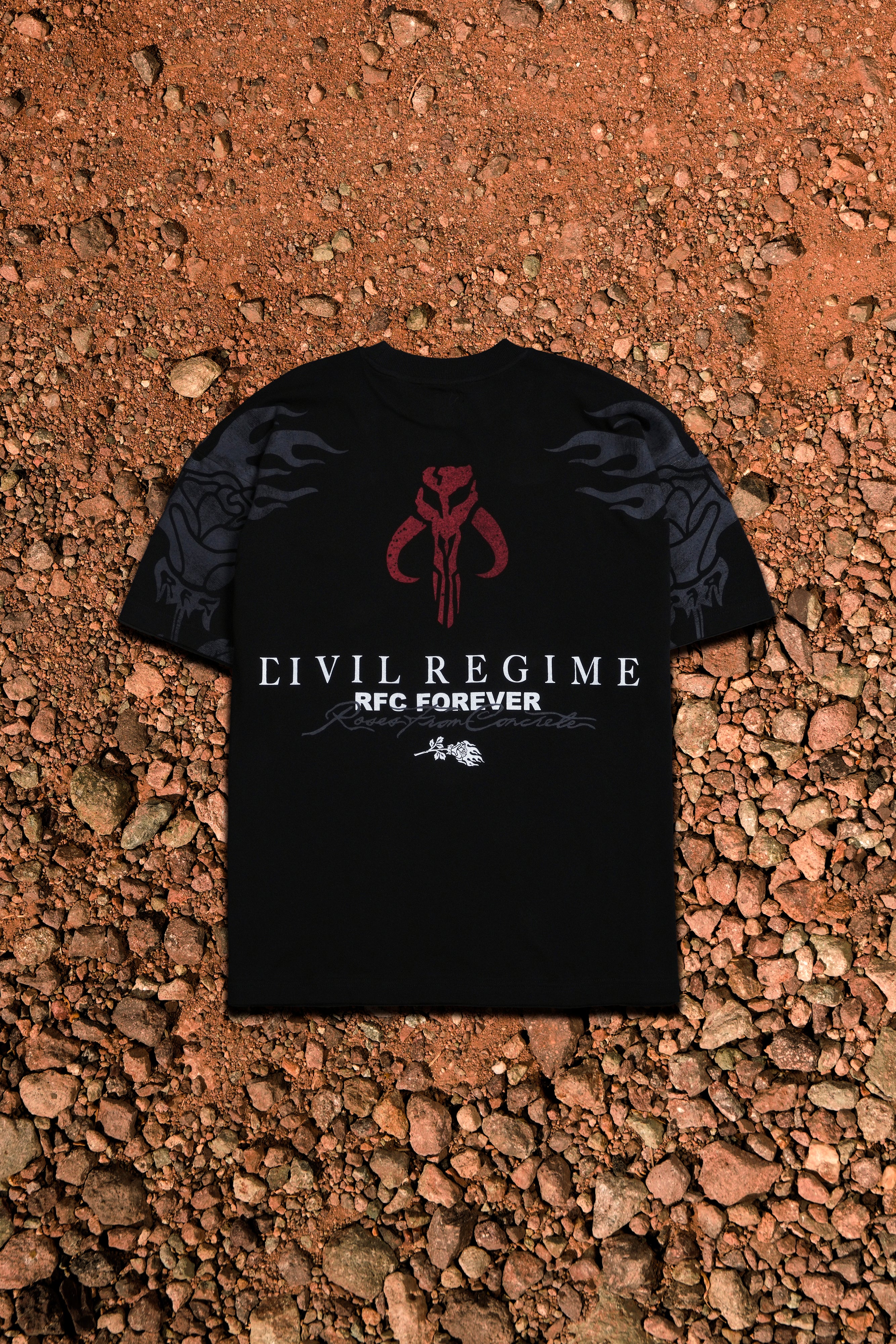 Boba Fett Fury American Classic Oversized Tee in Black - Image 2