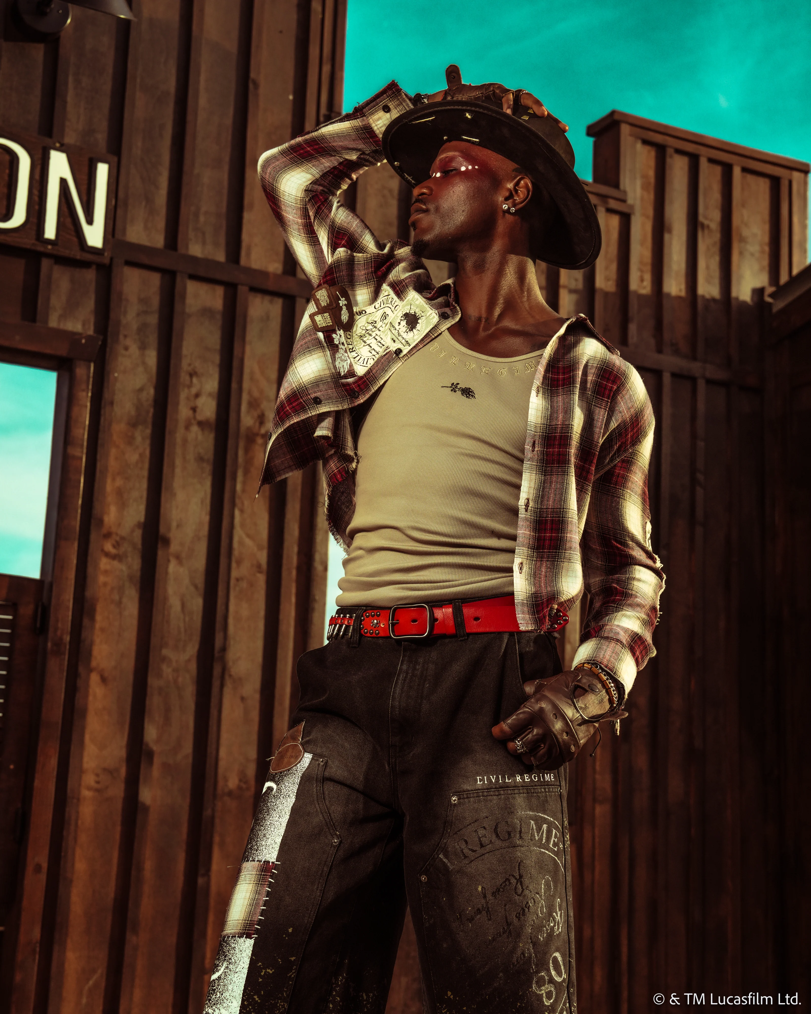 Bounty Hunted Tank Top in Sand - Image 3