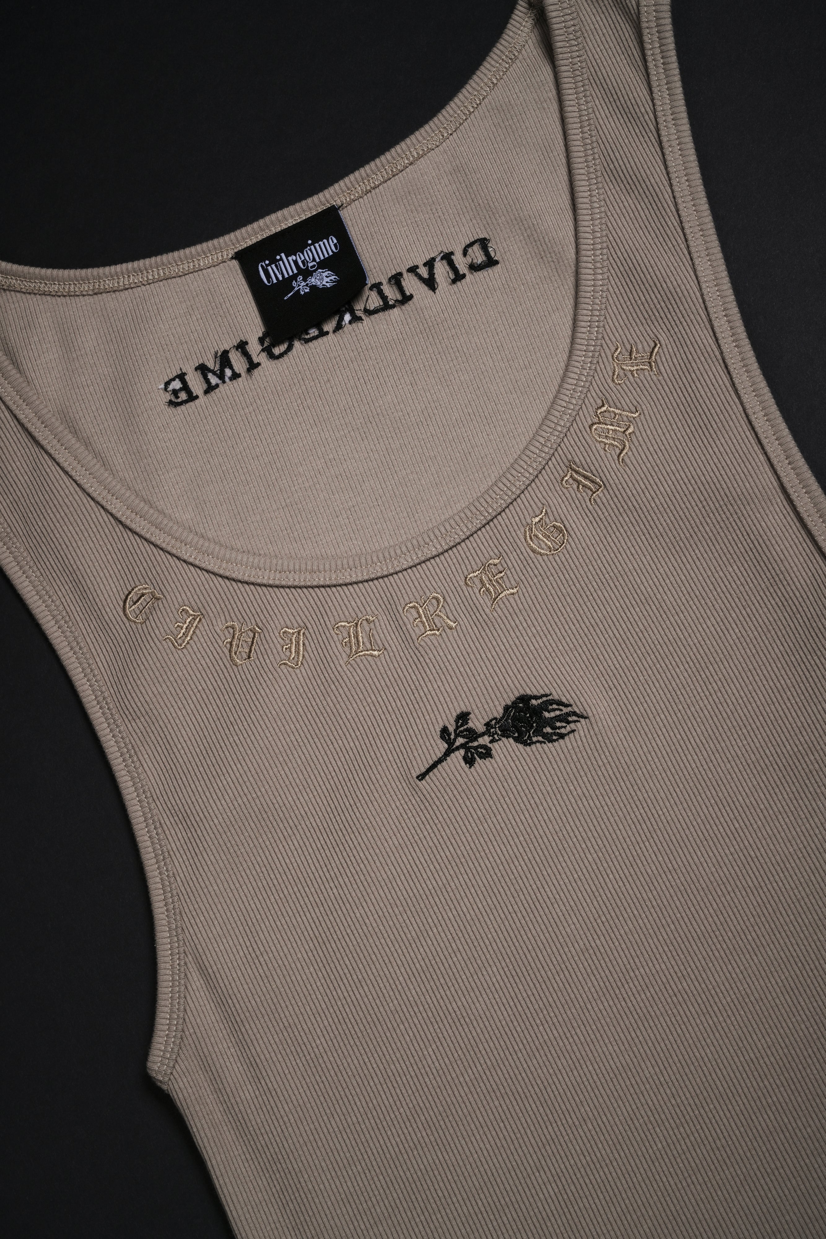 Bounty Hunted Tank Top in Sand - Image 4