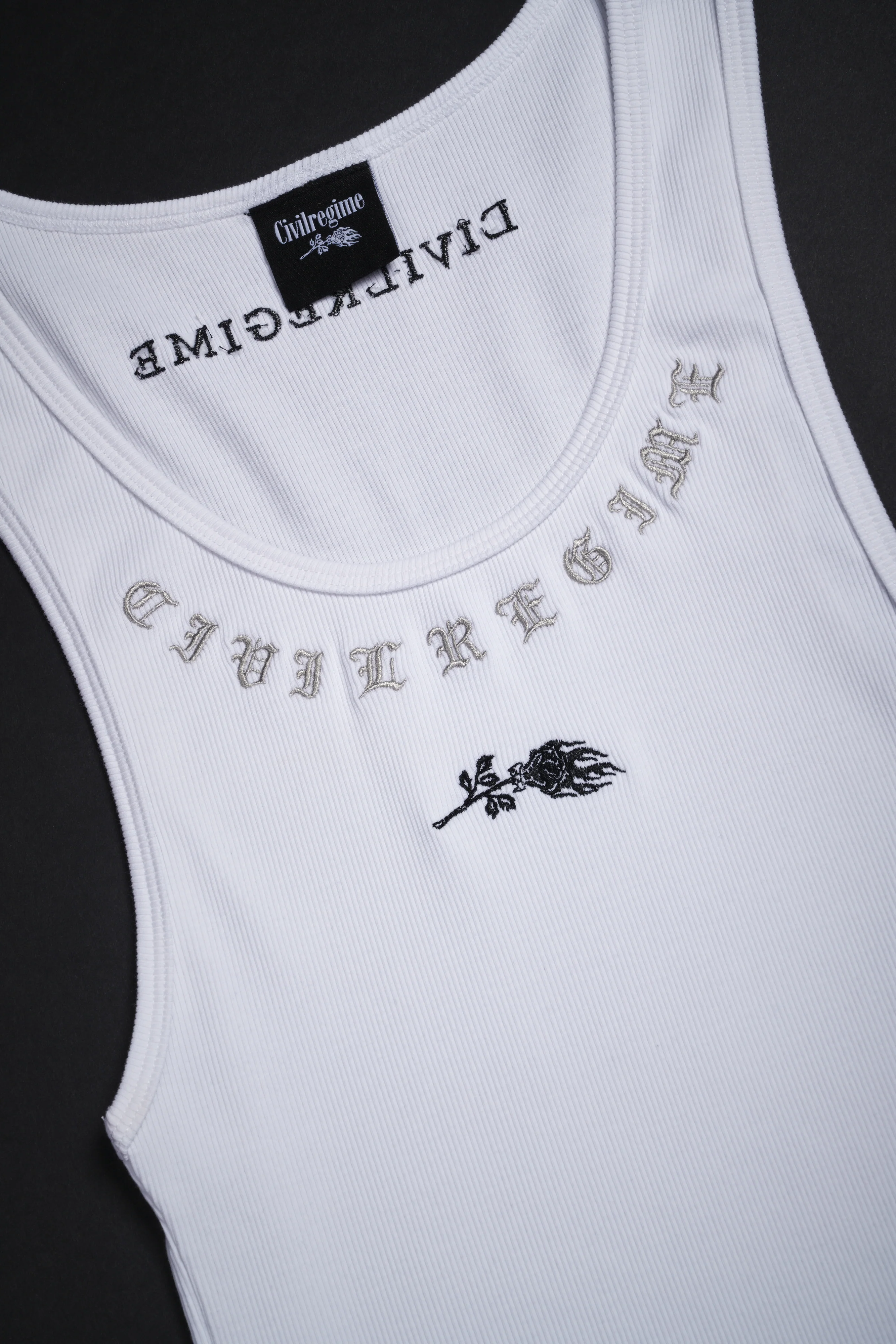 Bounty Hunted Tank Top in White - Image 4