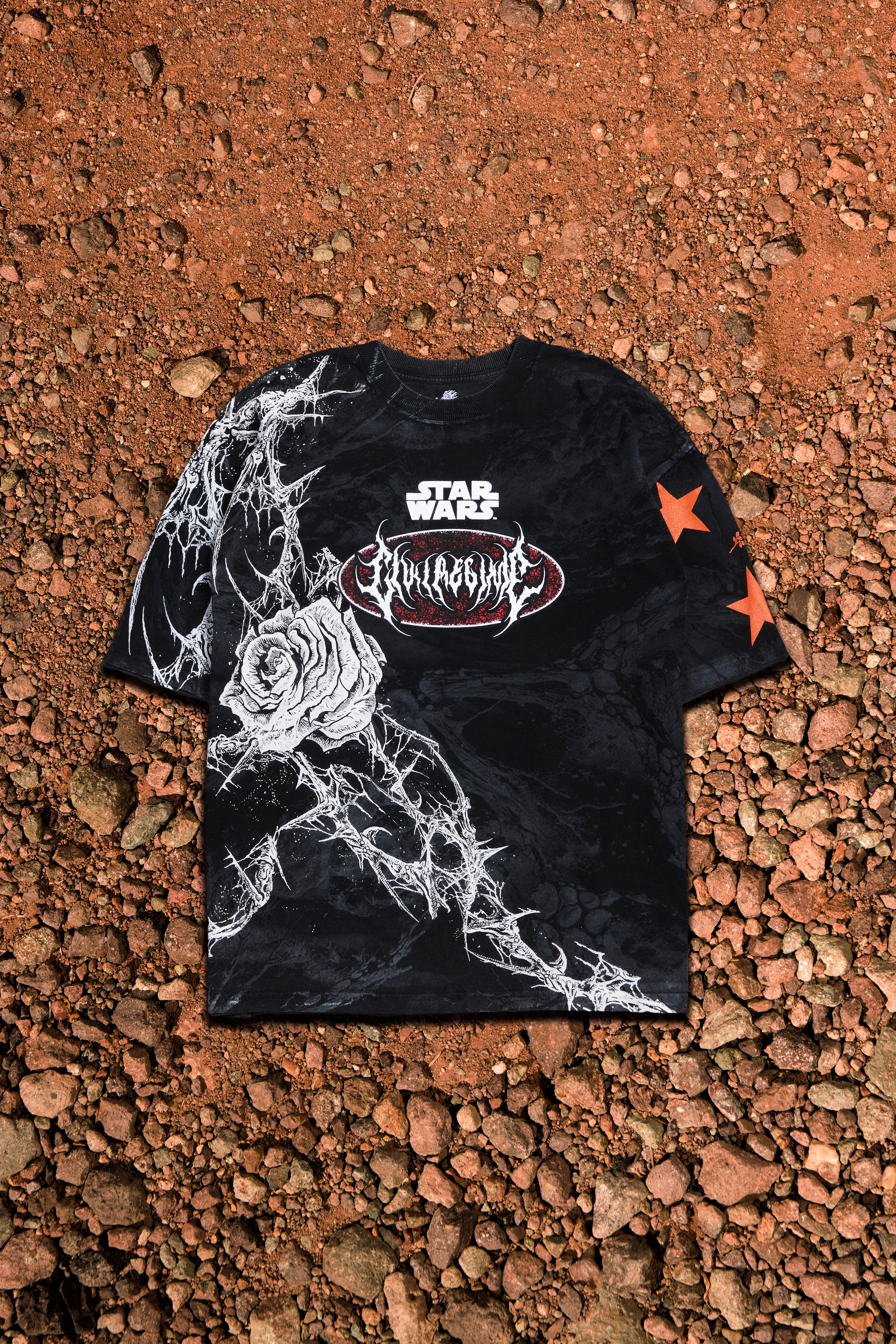 Cad Bane's Grit 199X Oversized Tee in Vintage Black - Image 2