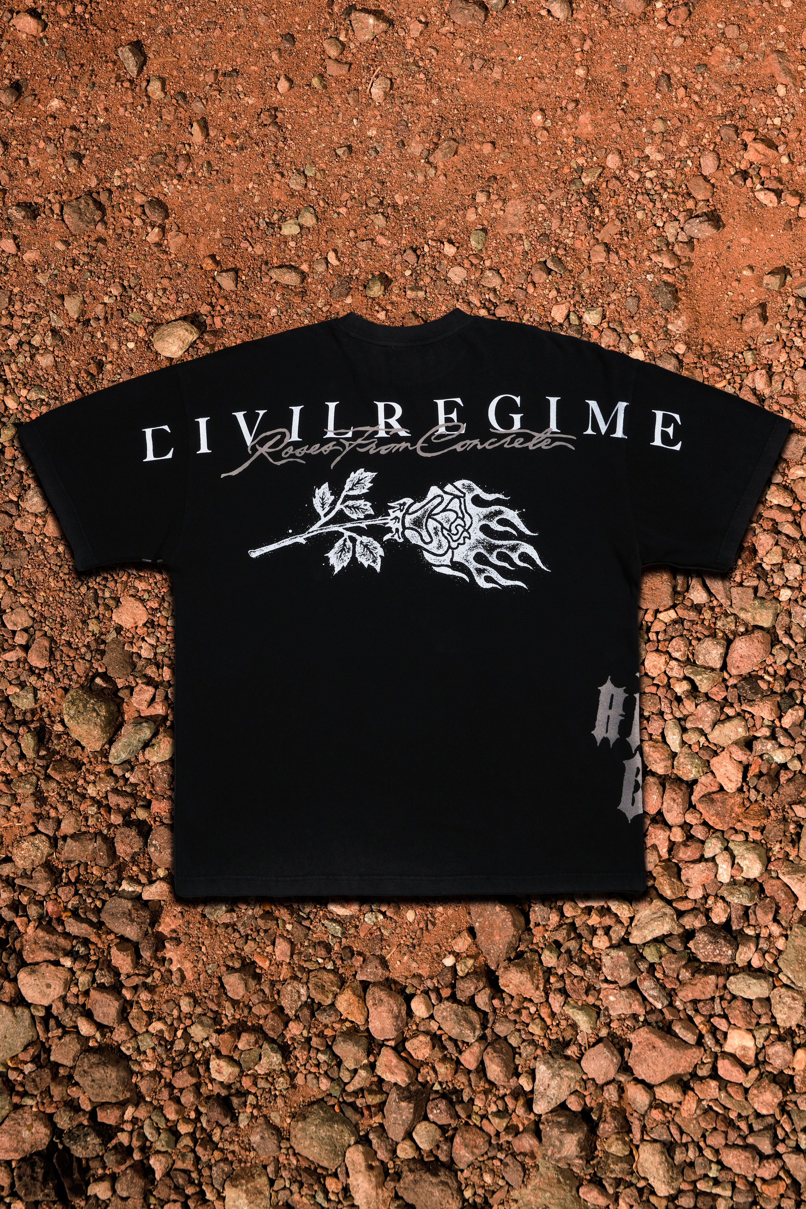 Galactic Hunter American Classic Oversized Tee in Vintage Black - Image 2