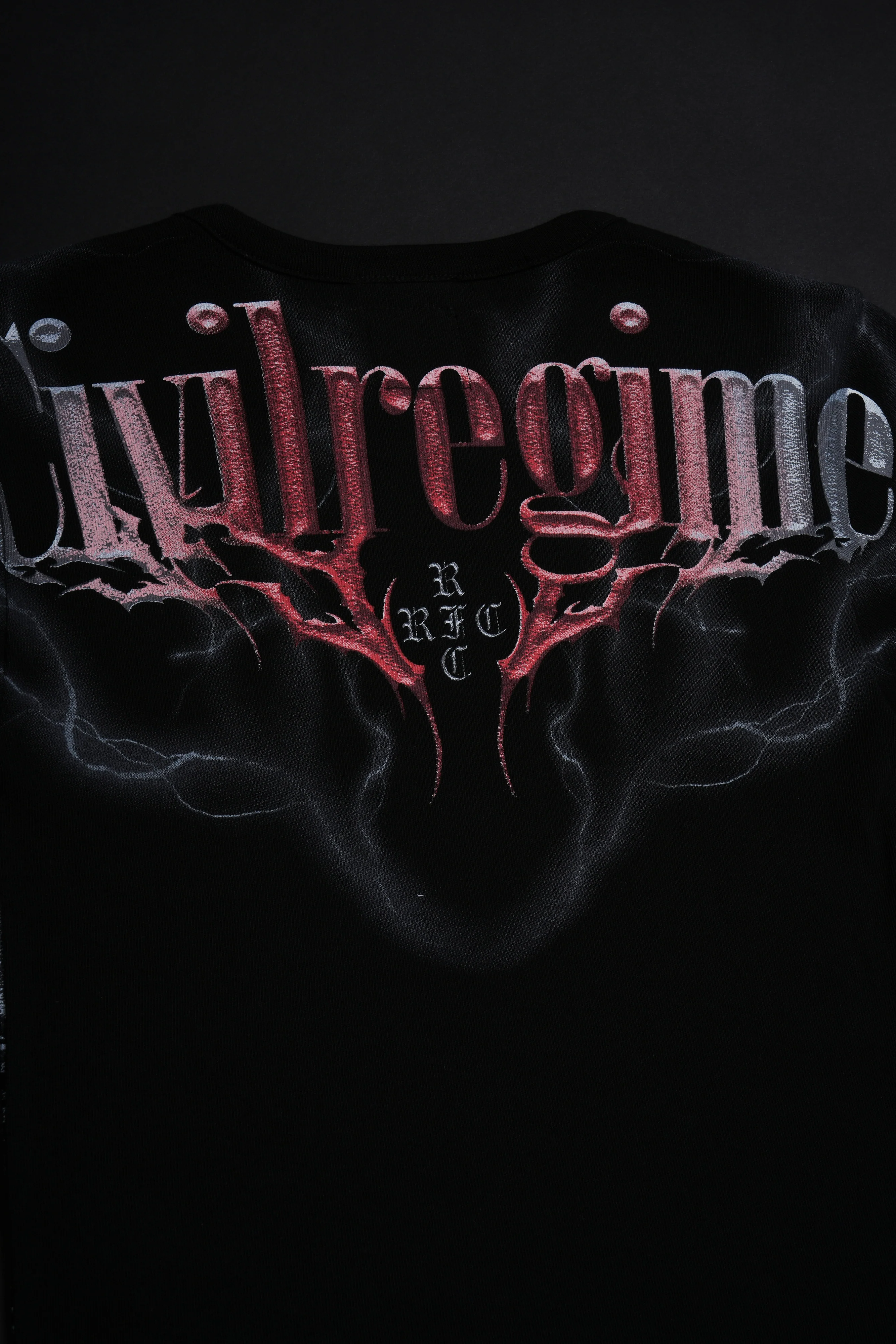 Ghost In The Machine Baby Tee in Black - Image 4