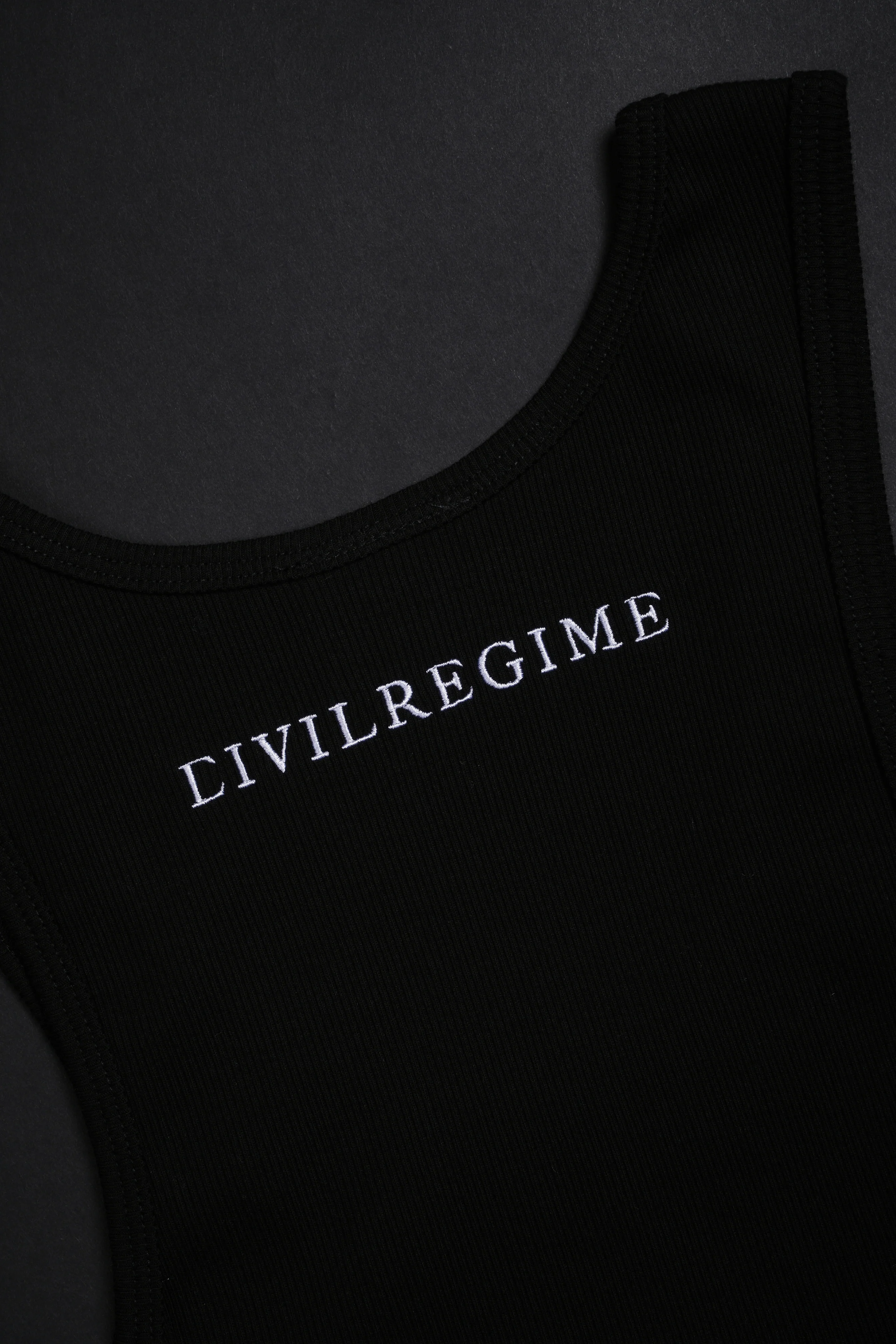 Hunted Baby Cropped Tank in Black - Image 6