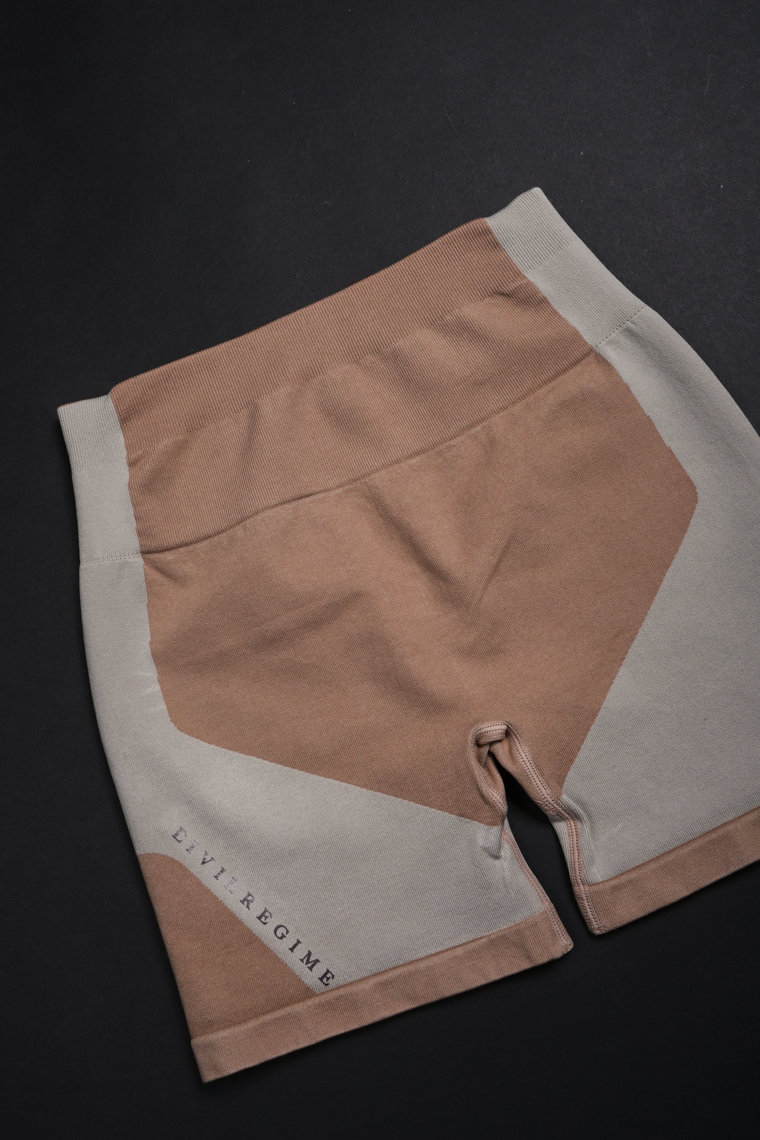Nomad Kelly Seamless Shorts in Sand & Butter - Image 3