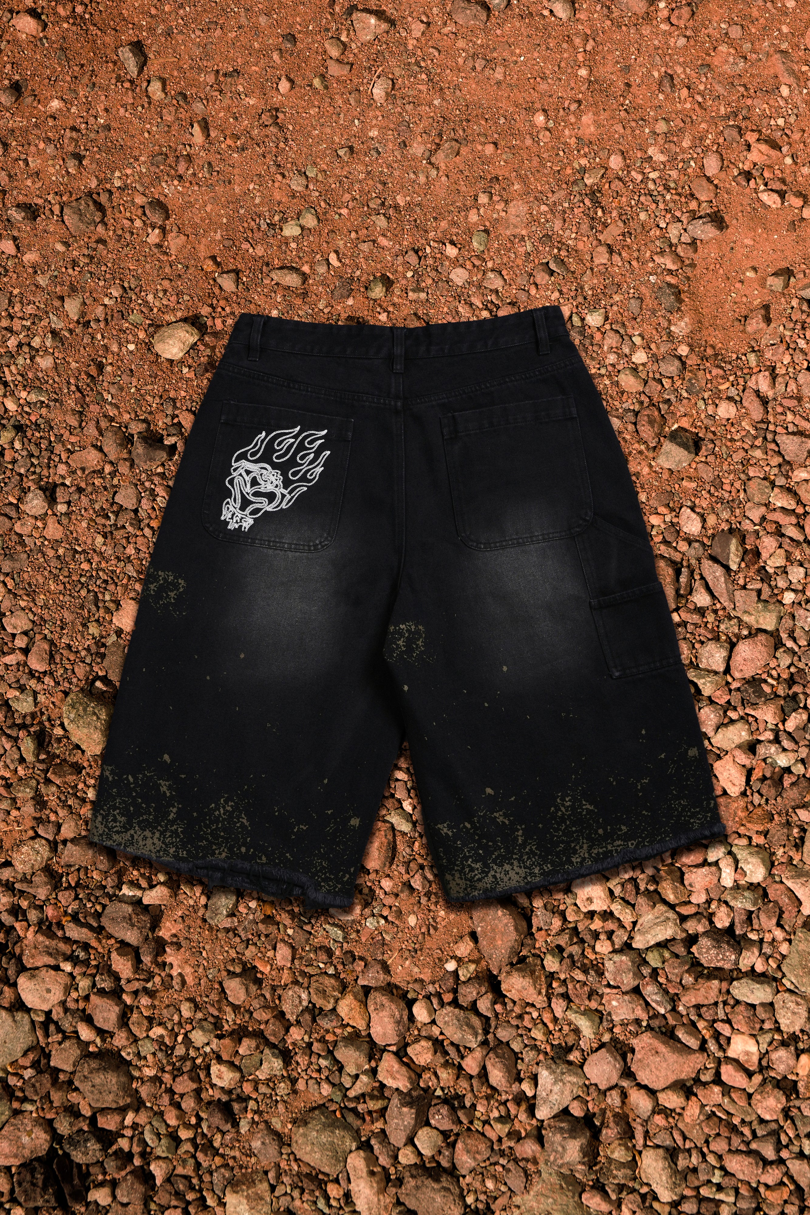 Relentless Hunter Civil Jorts in Vintage Black - Image 2