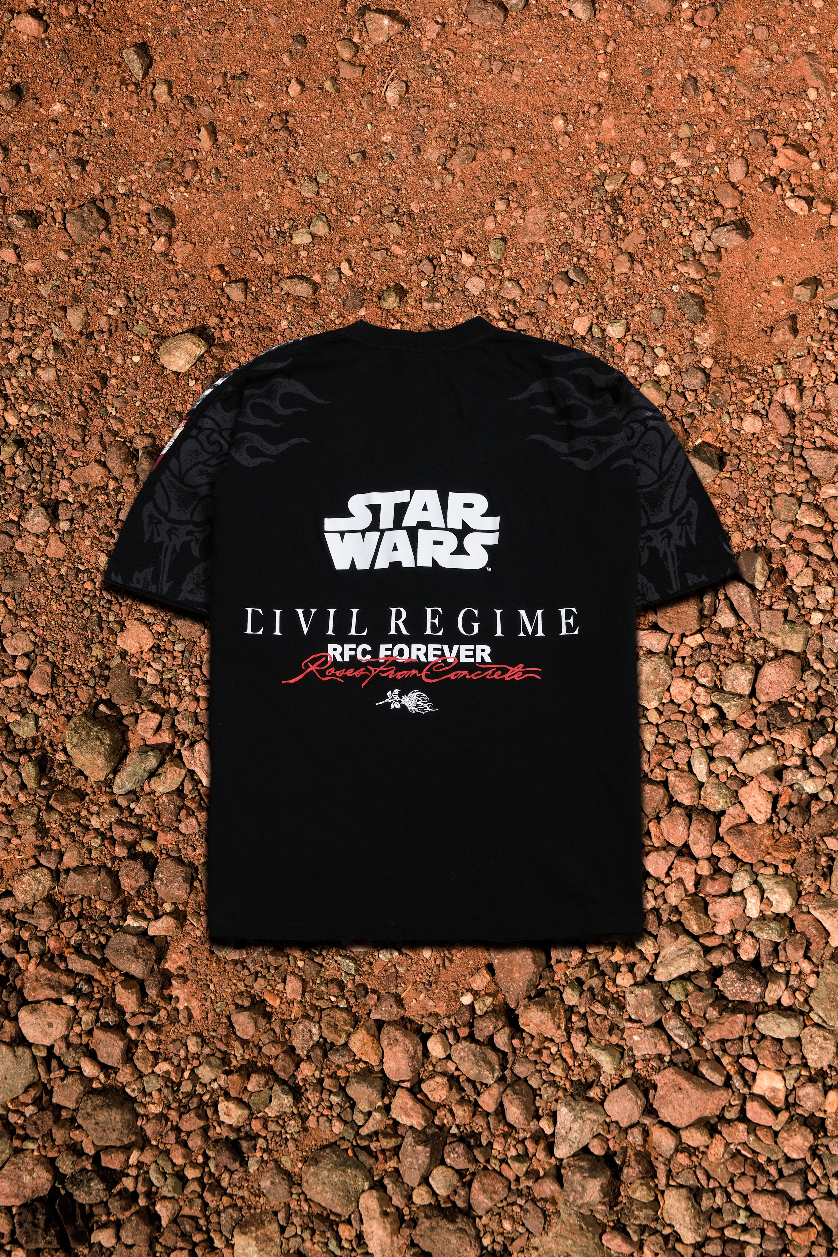 Rising American Classic Oversized Tee in Black - Image 2