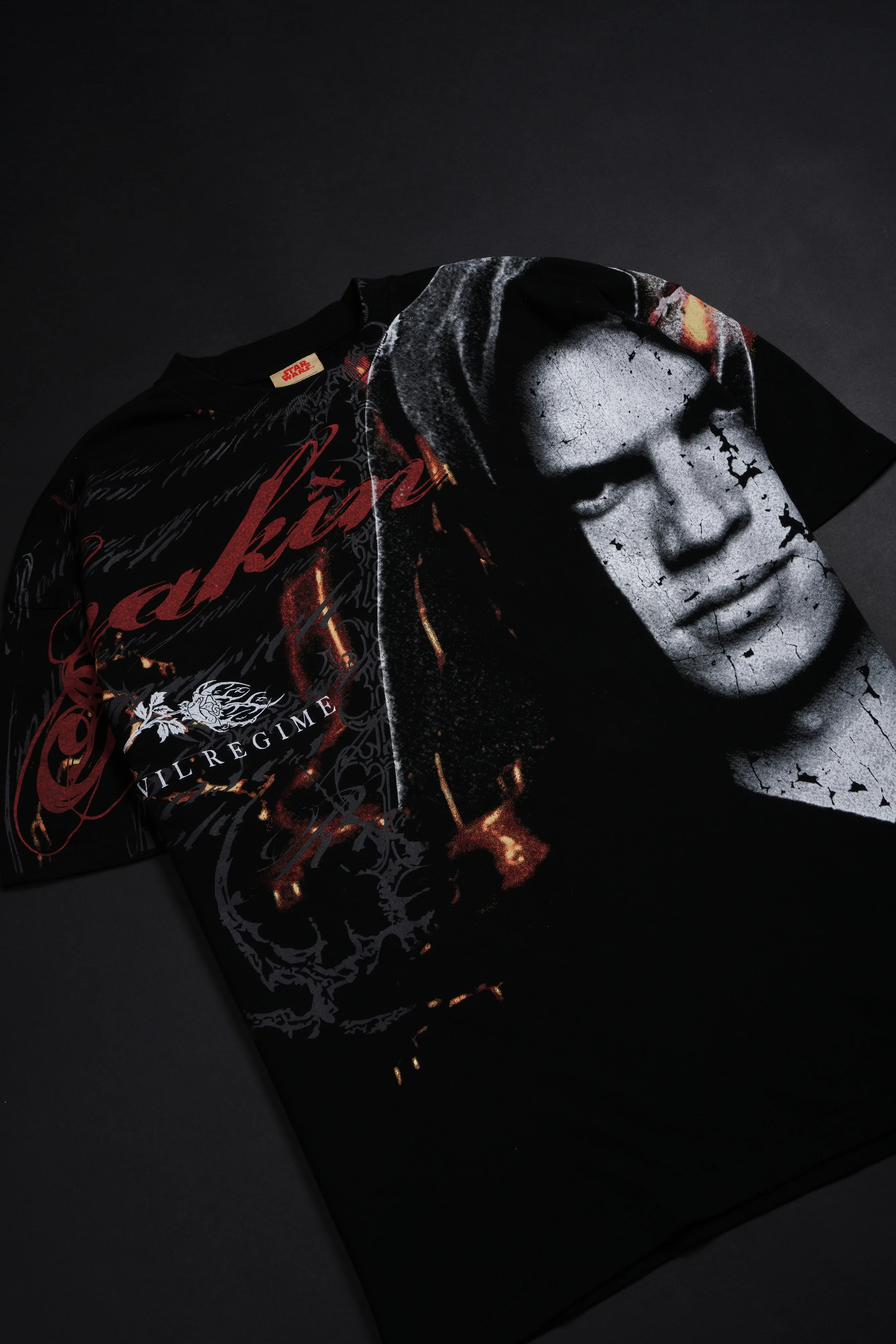 Rising American Classic Oversized Tee in Black - Image 3