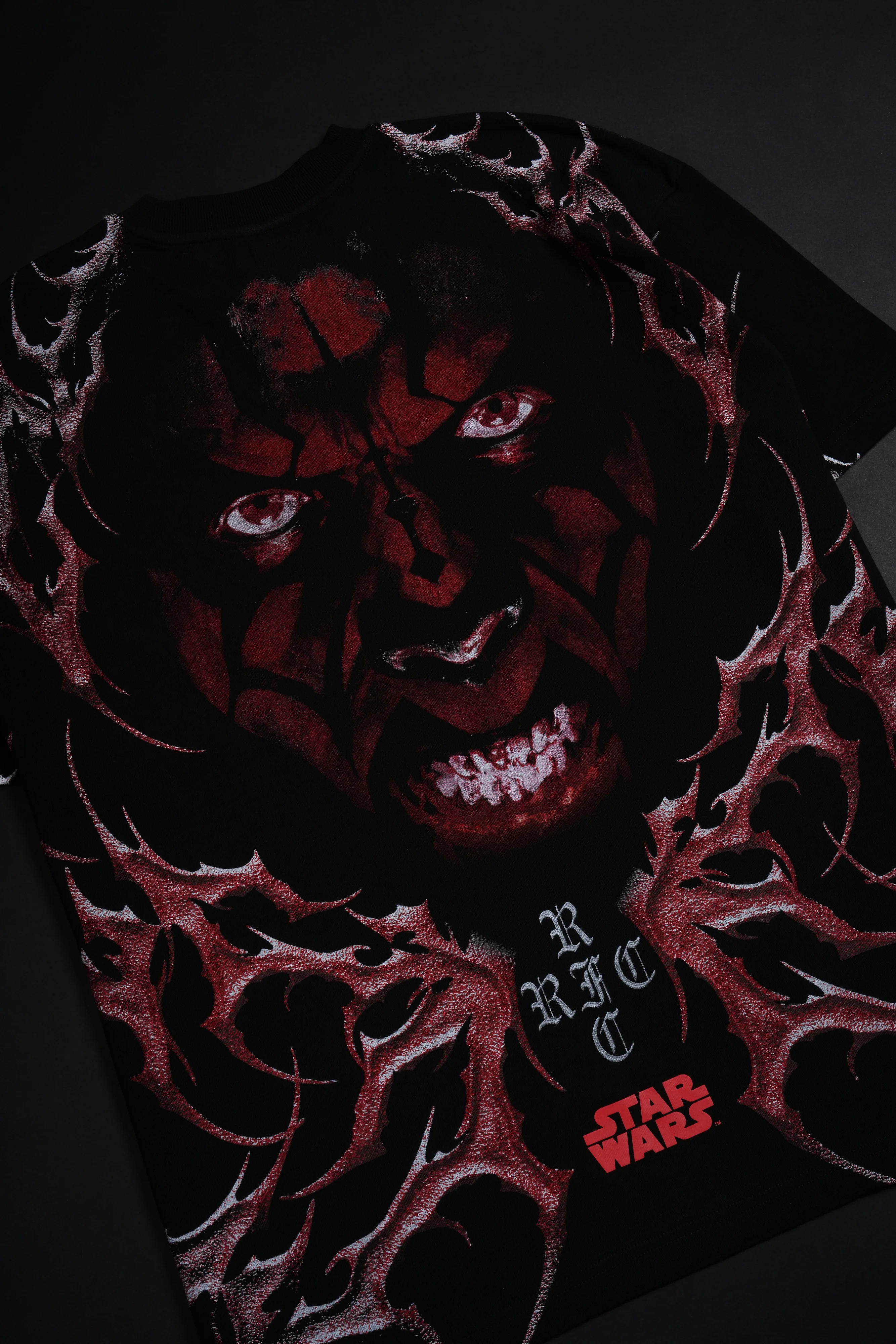 Scarlet Vengeance American Classic Oversized Tee in Black - Image 4