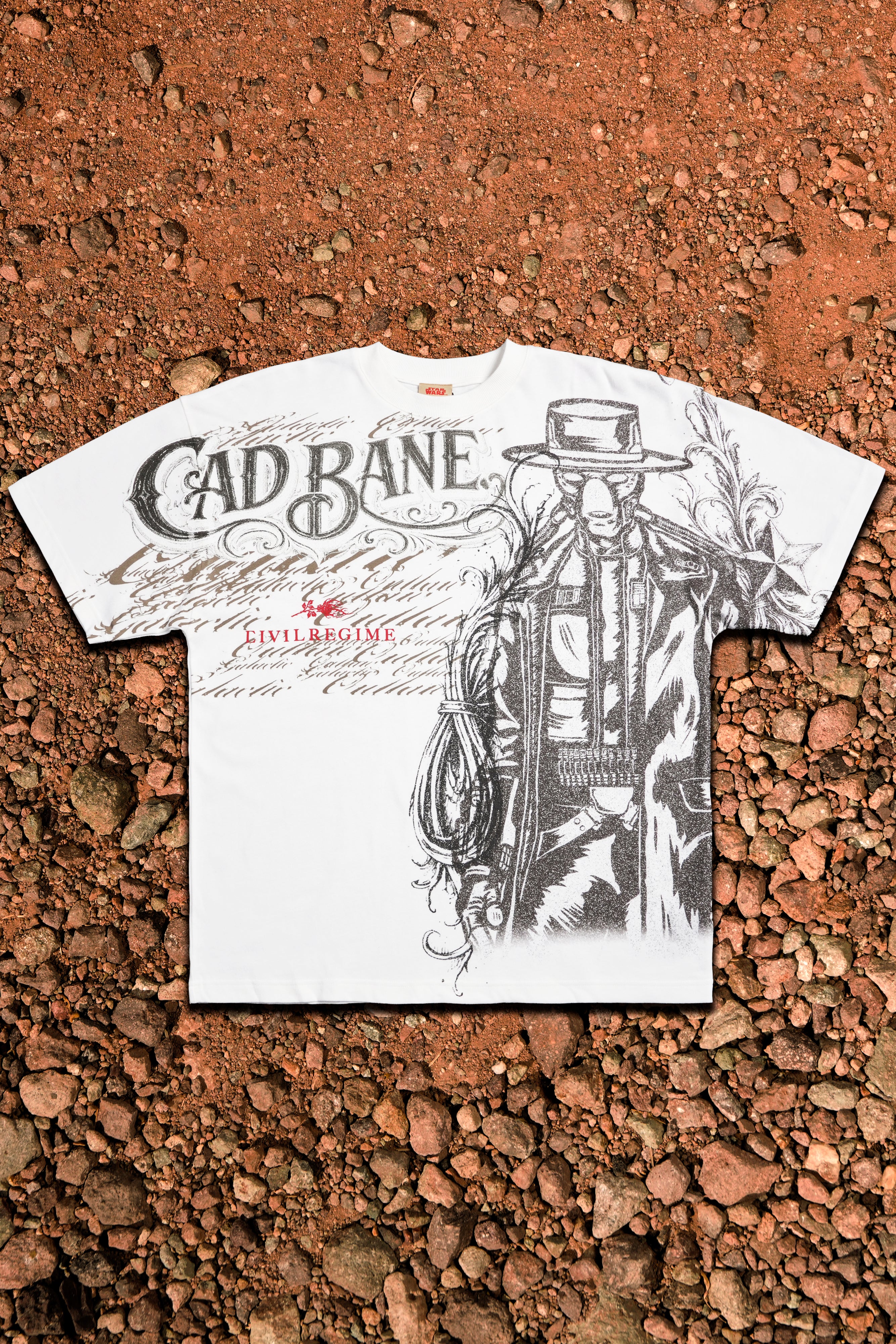 The Most Feared American Classic Oversized Tee in Butter