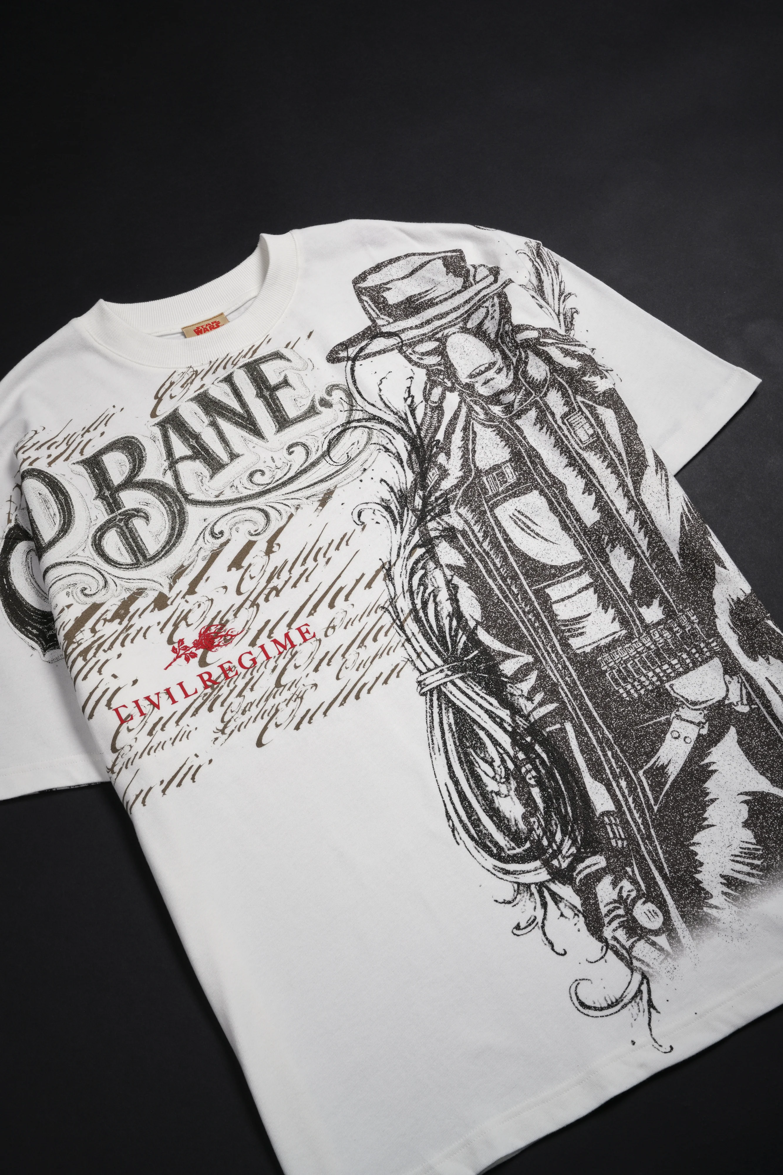 The Most Feared American Classic Oversized Tee in Butter - Image 4