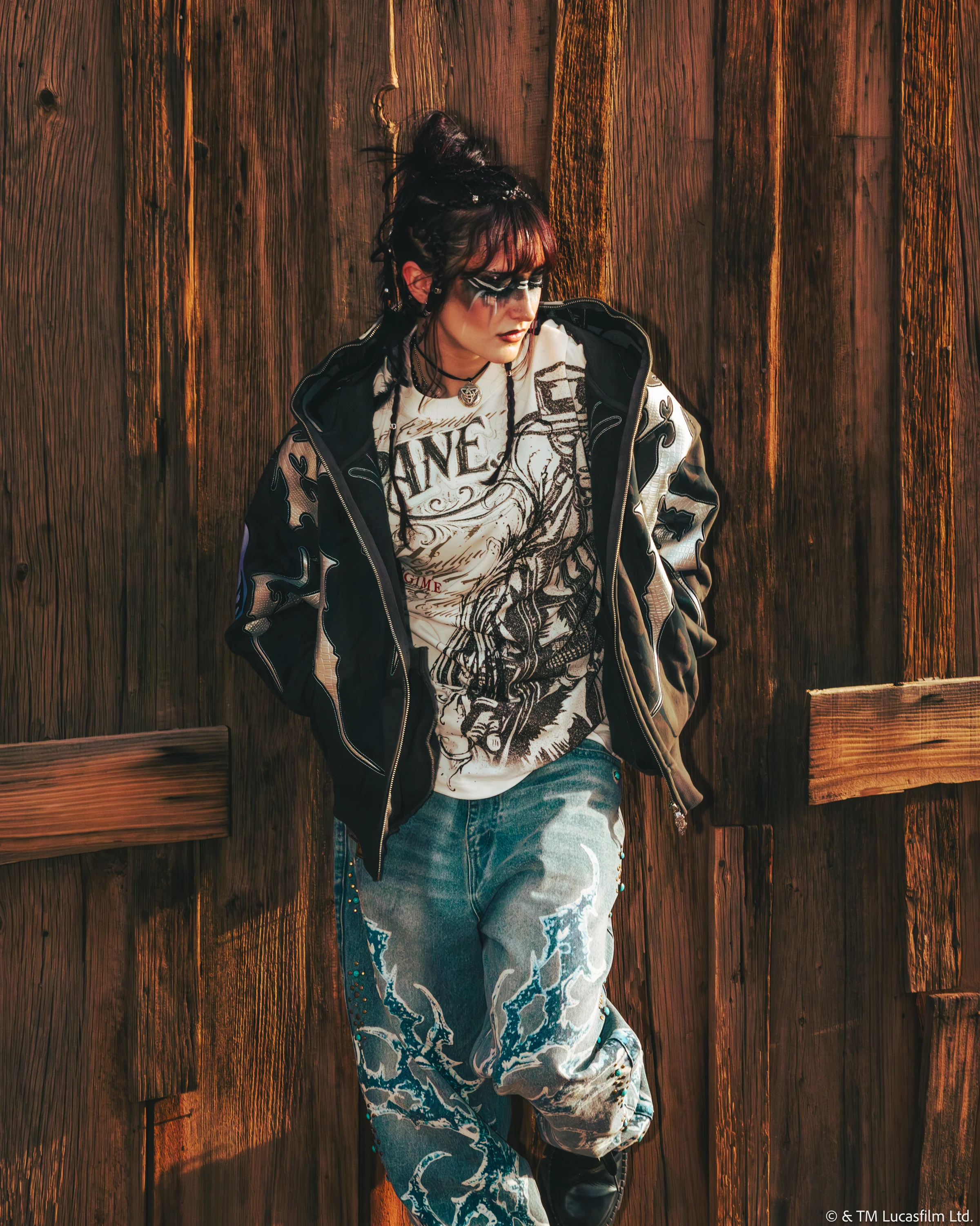 The Most Feared American Classic Oversized Tee in Butter - Image 5