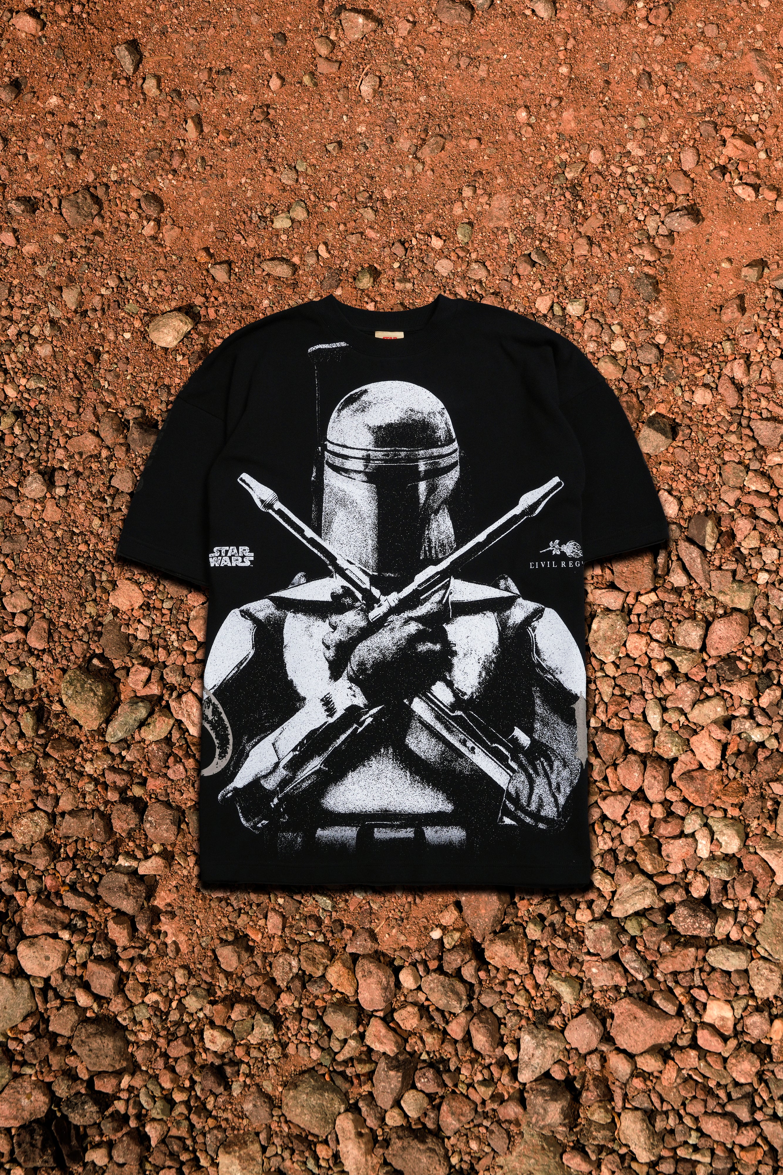 The Way American Classic Oversized Tee in Black