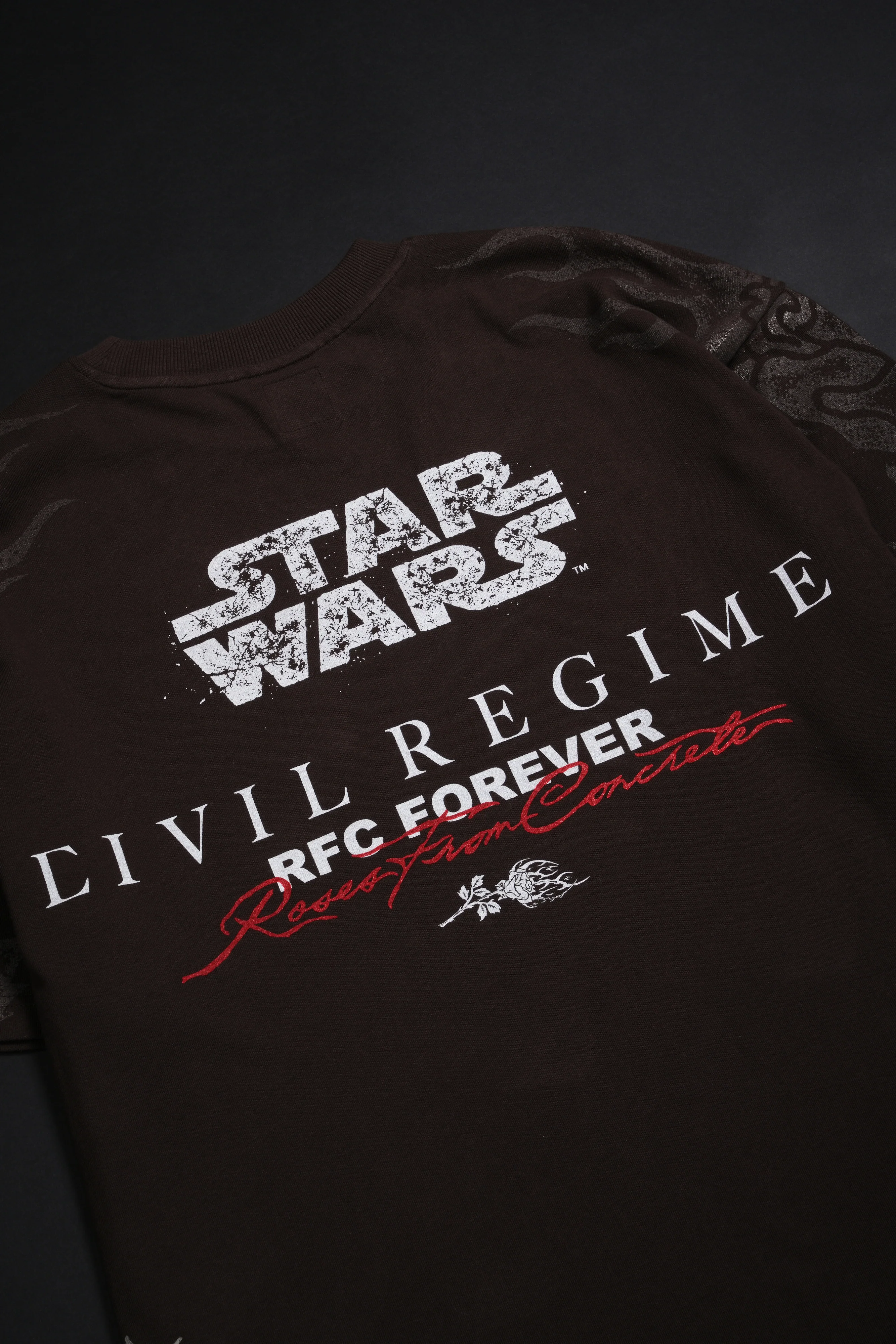 The Way American Classic Oversized Tee in Fudge - Image 6