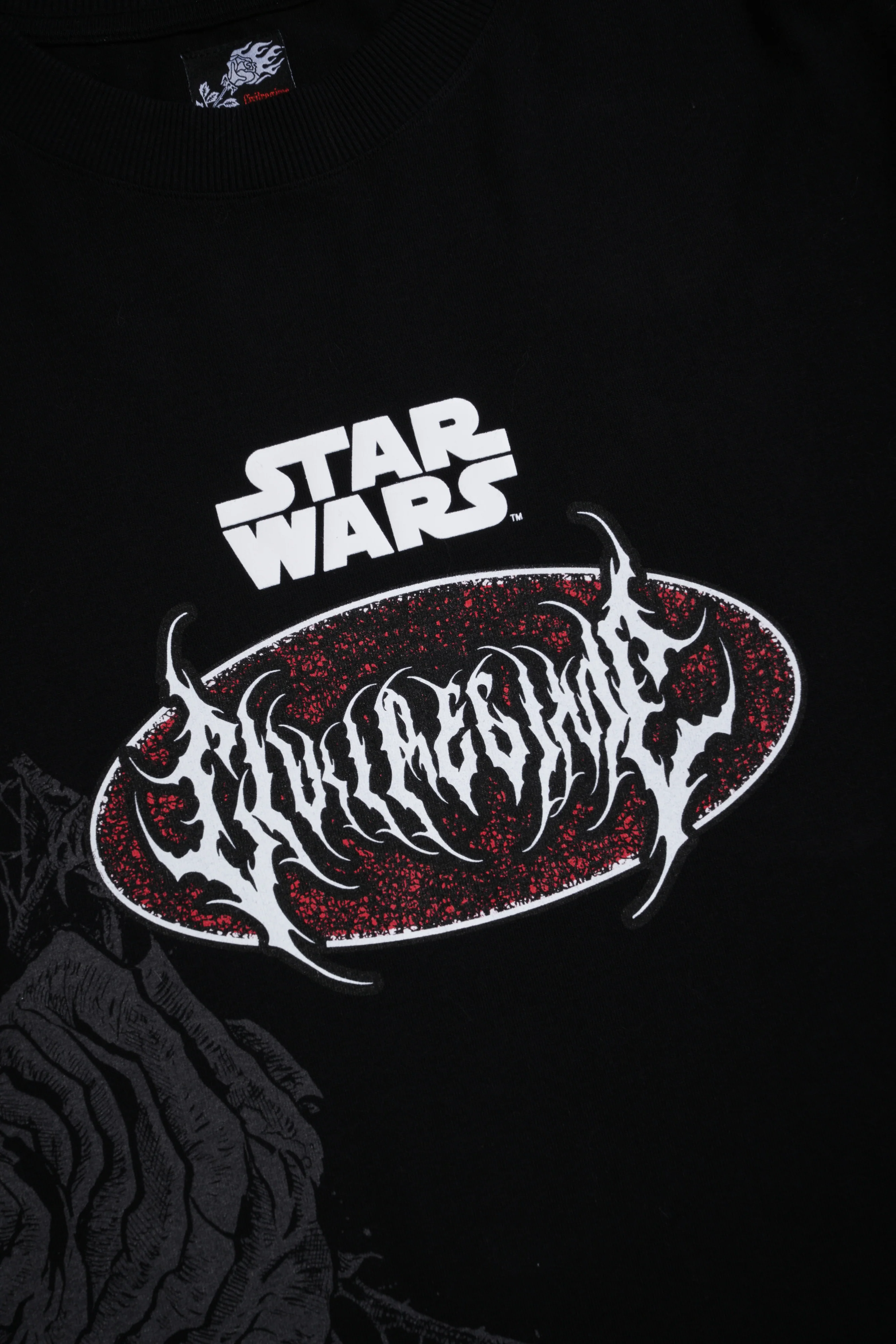 Vader's Grit 199X Oversized Tee in Black - Image 3