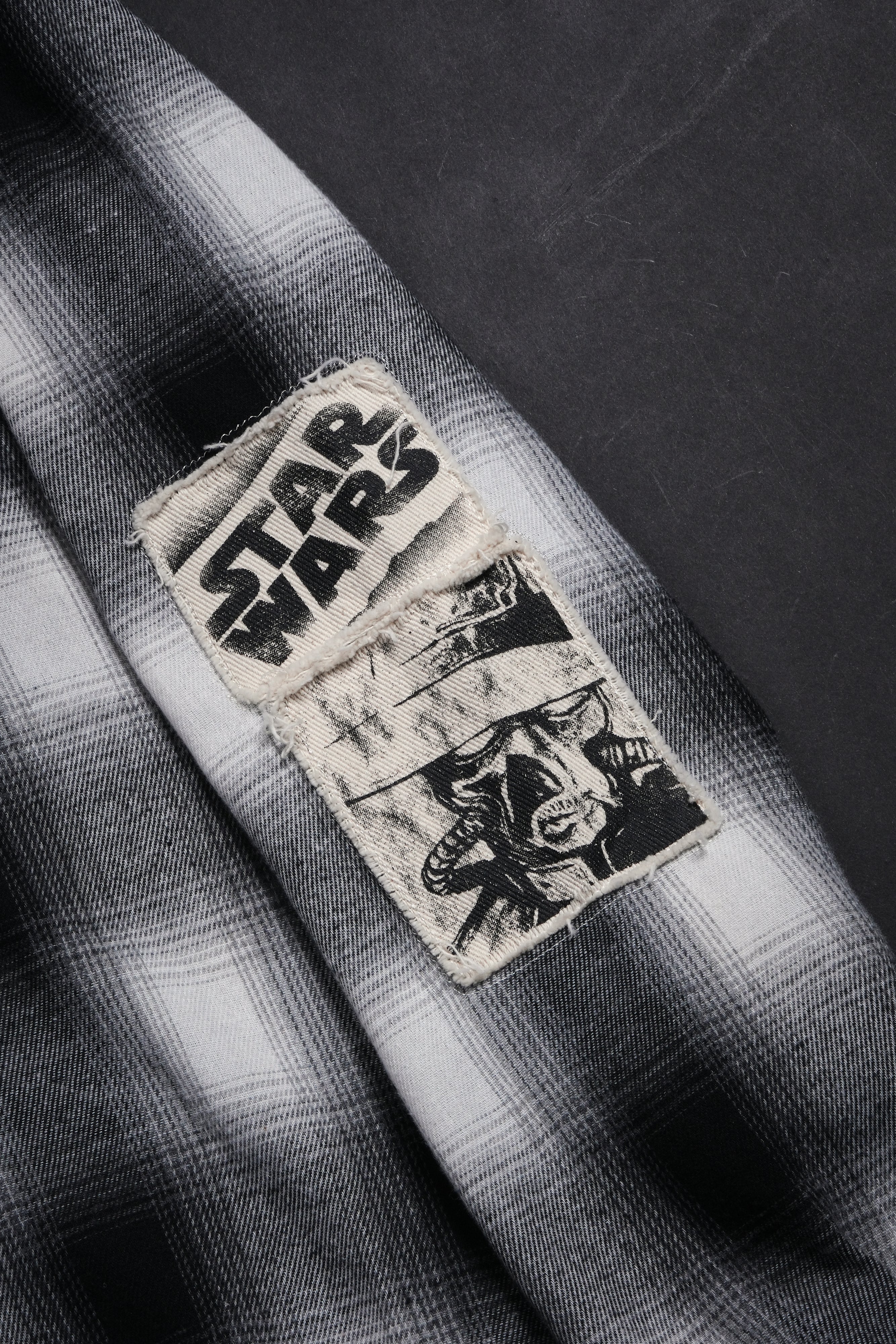 Wanted Cad Bane Ivar Flannel in Black Plaid - Image 5