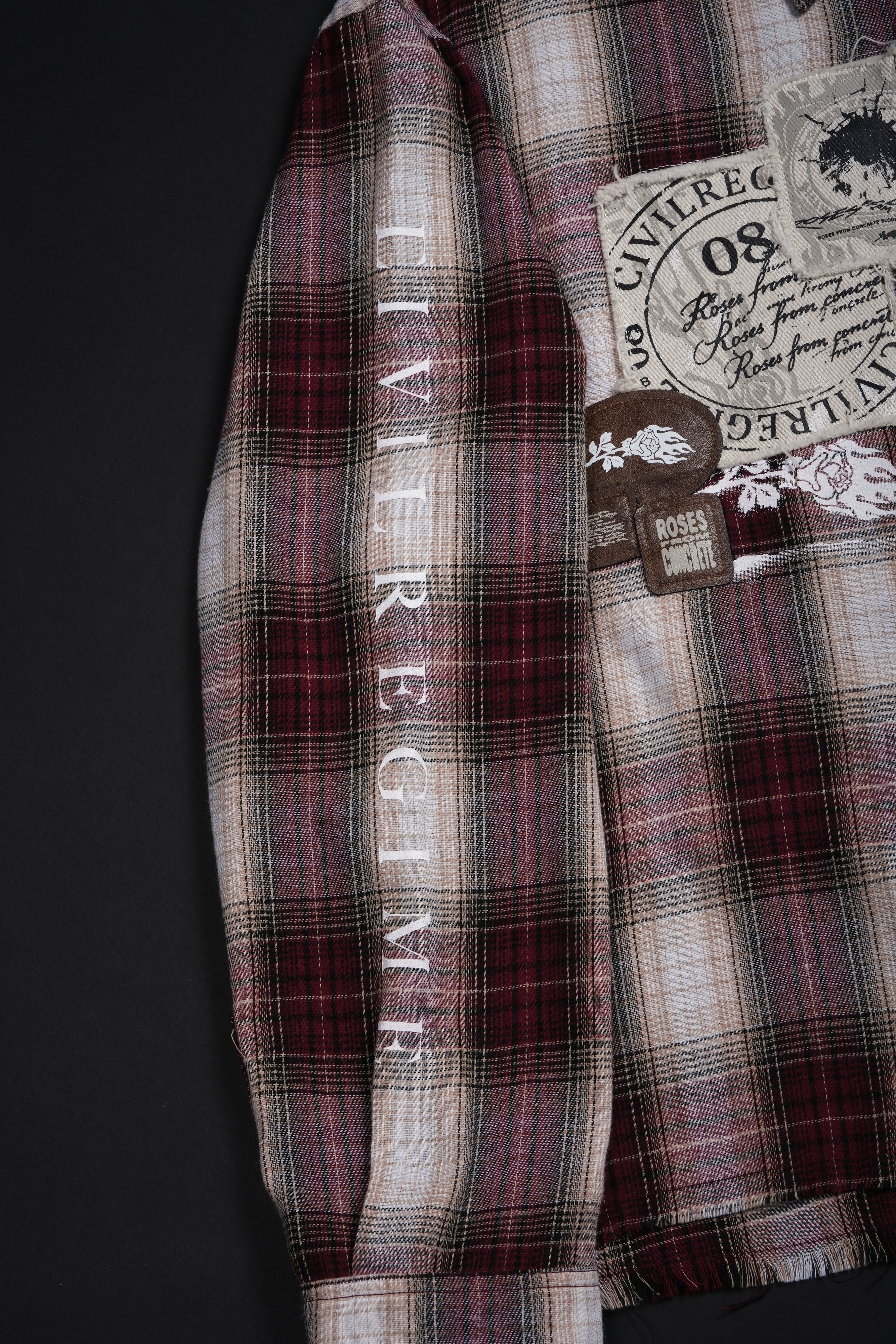 Wanted Cad Bane Ivar Flannel in Brown Plaid - Image 4