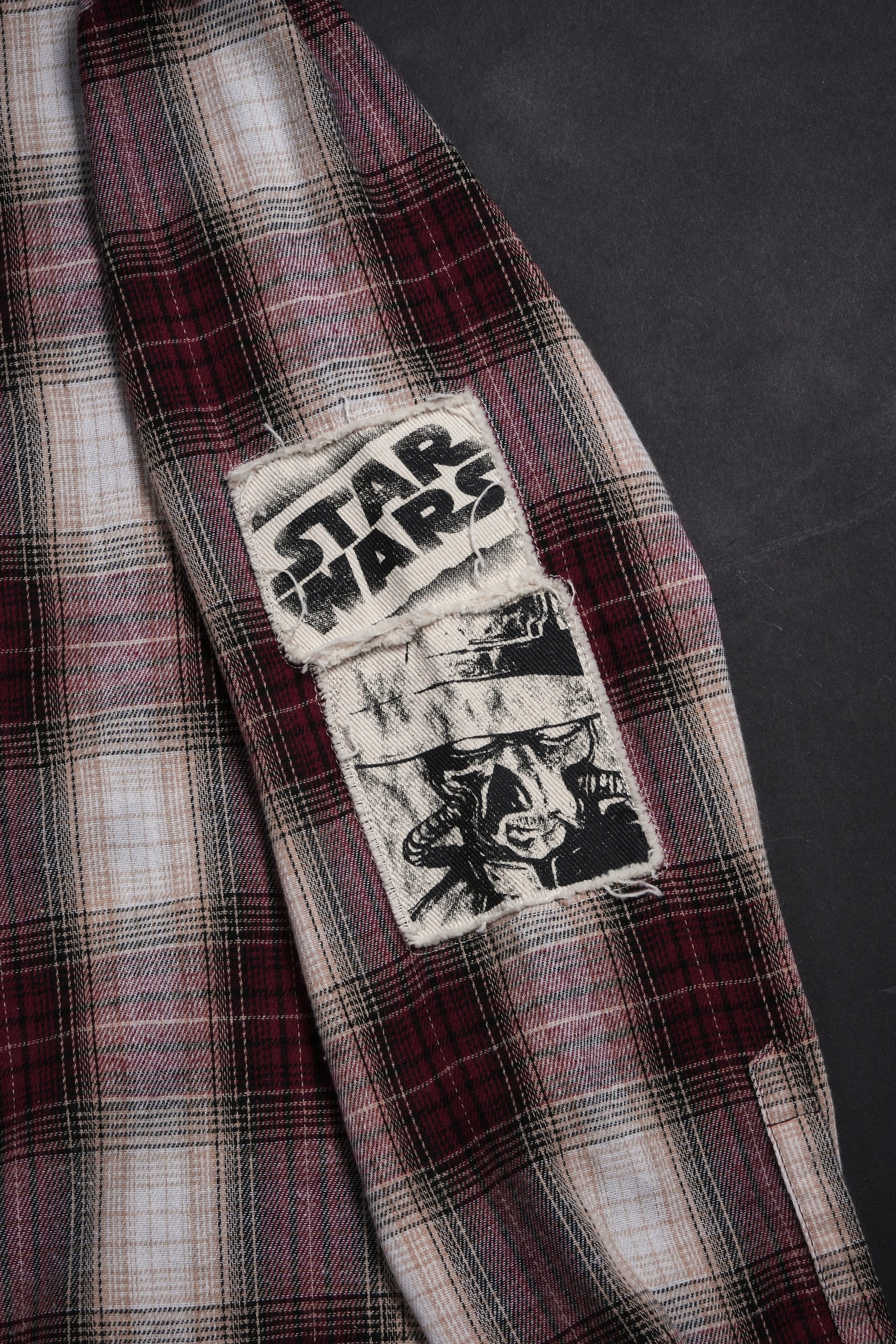 Wanted Cad Bane Ivar Flannel in Brown Plaid - Image 5