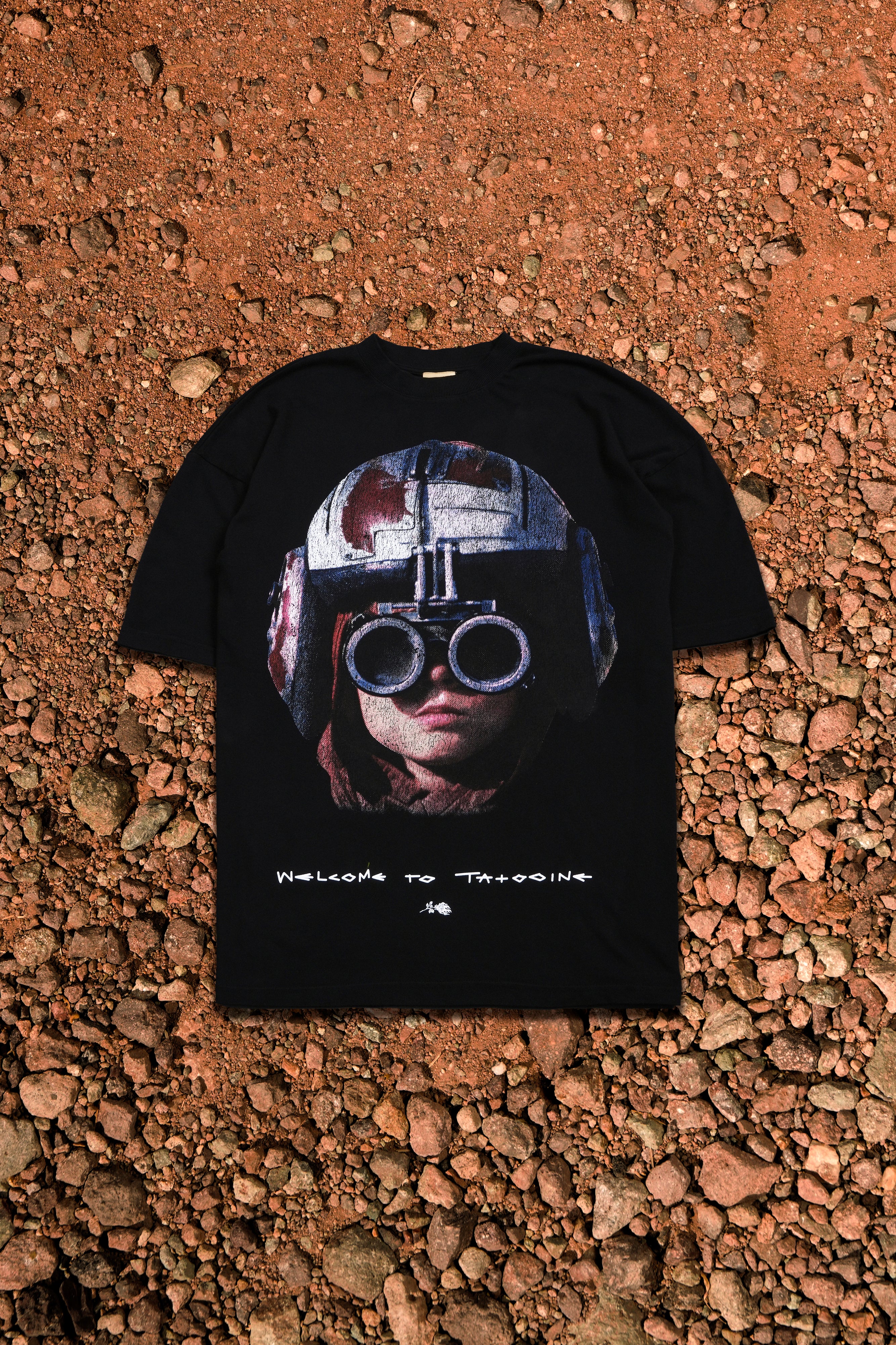 Welcome To Tatooine American Classic Oversized Tee in Black